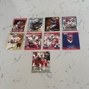 New England Patriots NFL Football Trading Cards Collection